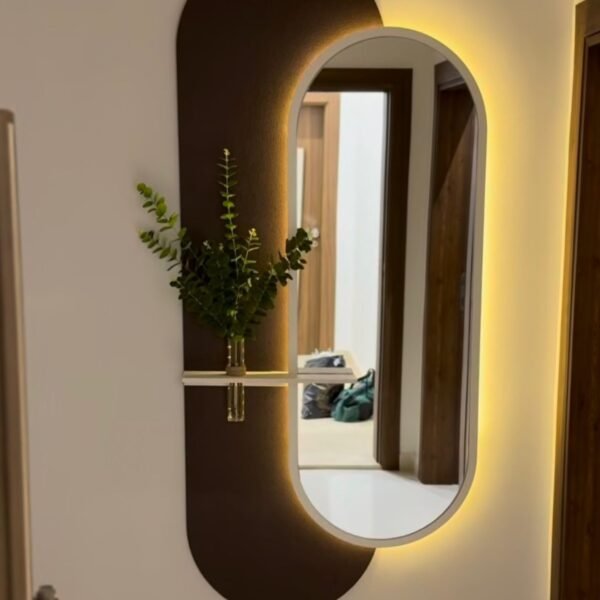 21 Luxury Oval LED Wall Art