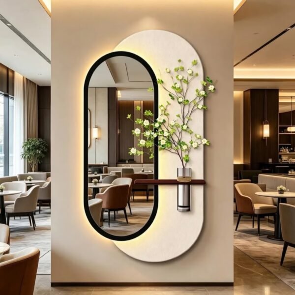 25 Large Luxury Oval Wall Art